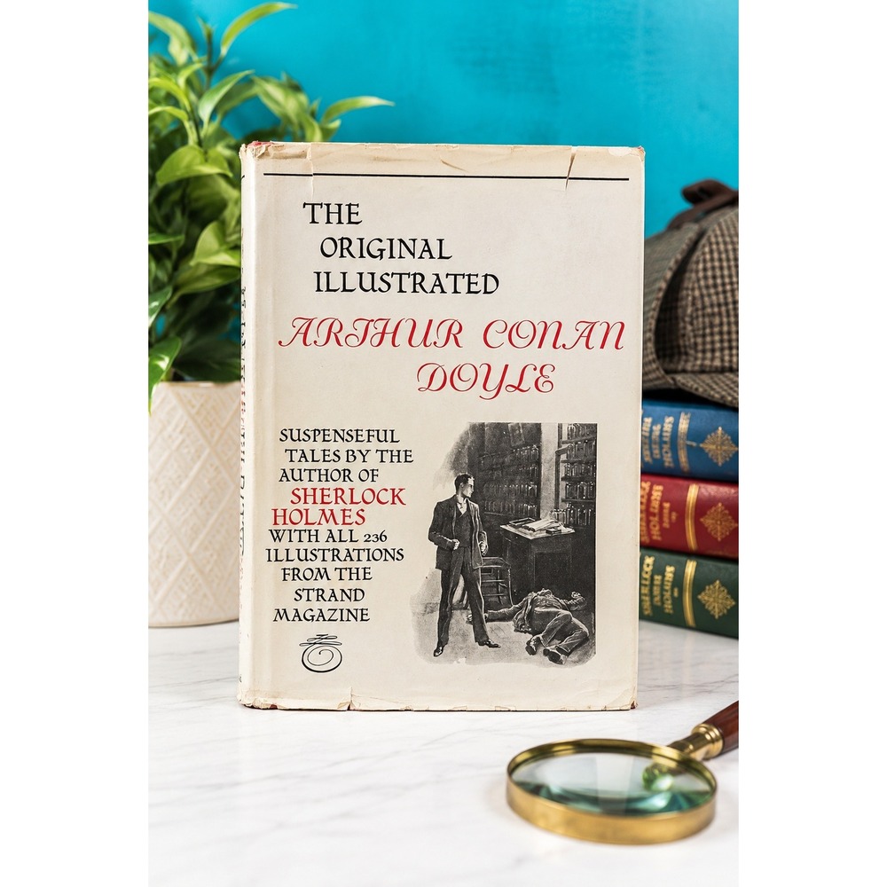 Arthur Conan Doyle Original Illustrated Hardcover 1981‎ Sherlock Holmes Book